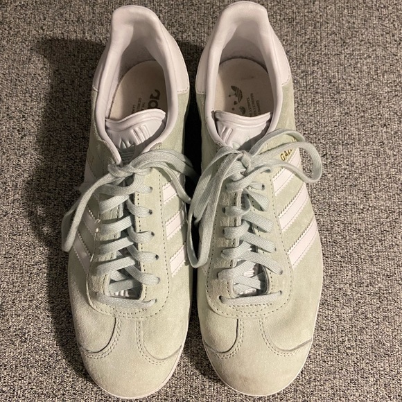 Adidas Gazelle Tennis Shoes Mint Green 